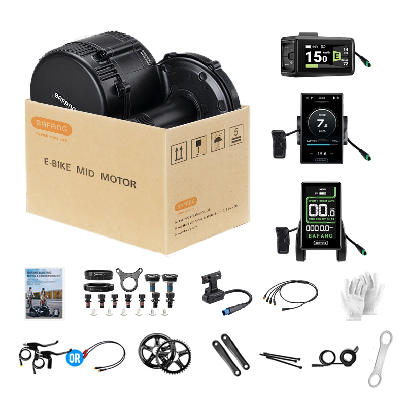 Bafang Bbs02B 48V 750W Mid Drive Kit - Kit de Conversão para Bicicleta Elétrica