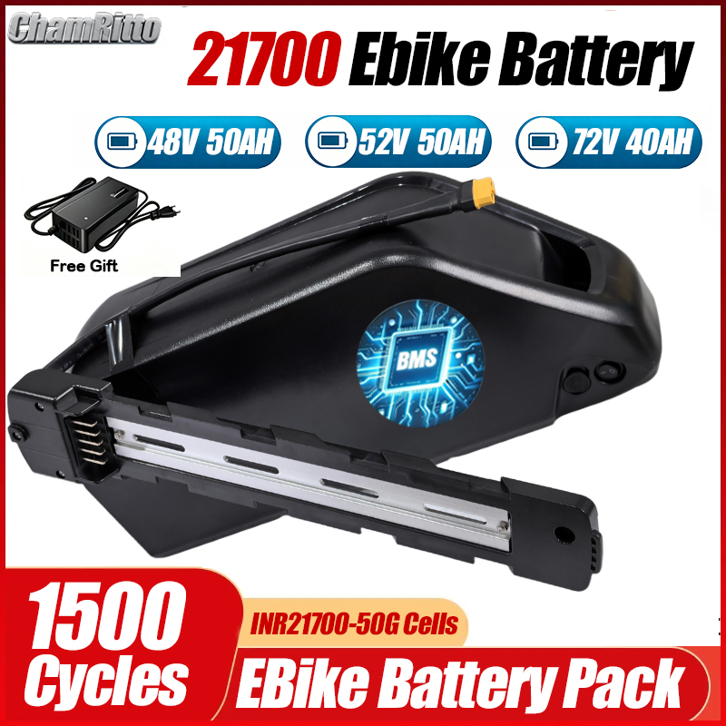 Electric Bicycle Battery 72V 30Ah - Bateria Polly DownTube para bicicleta elétrica