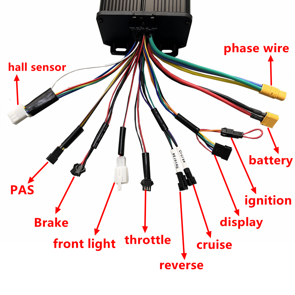 Nbp 20 polegadas 48-72v 2000w  - 72V 5000W Hub Motor Kit avaliação e preço